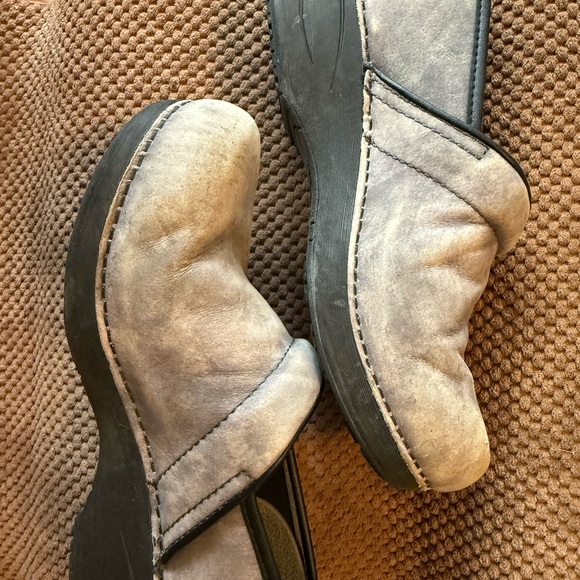 Dansko Gray Mules - Picture 4 of 5